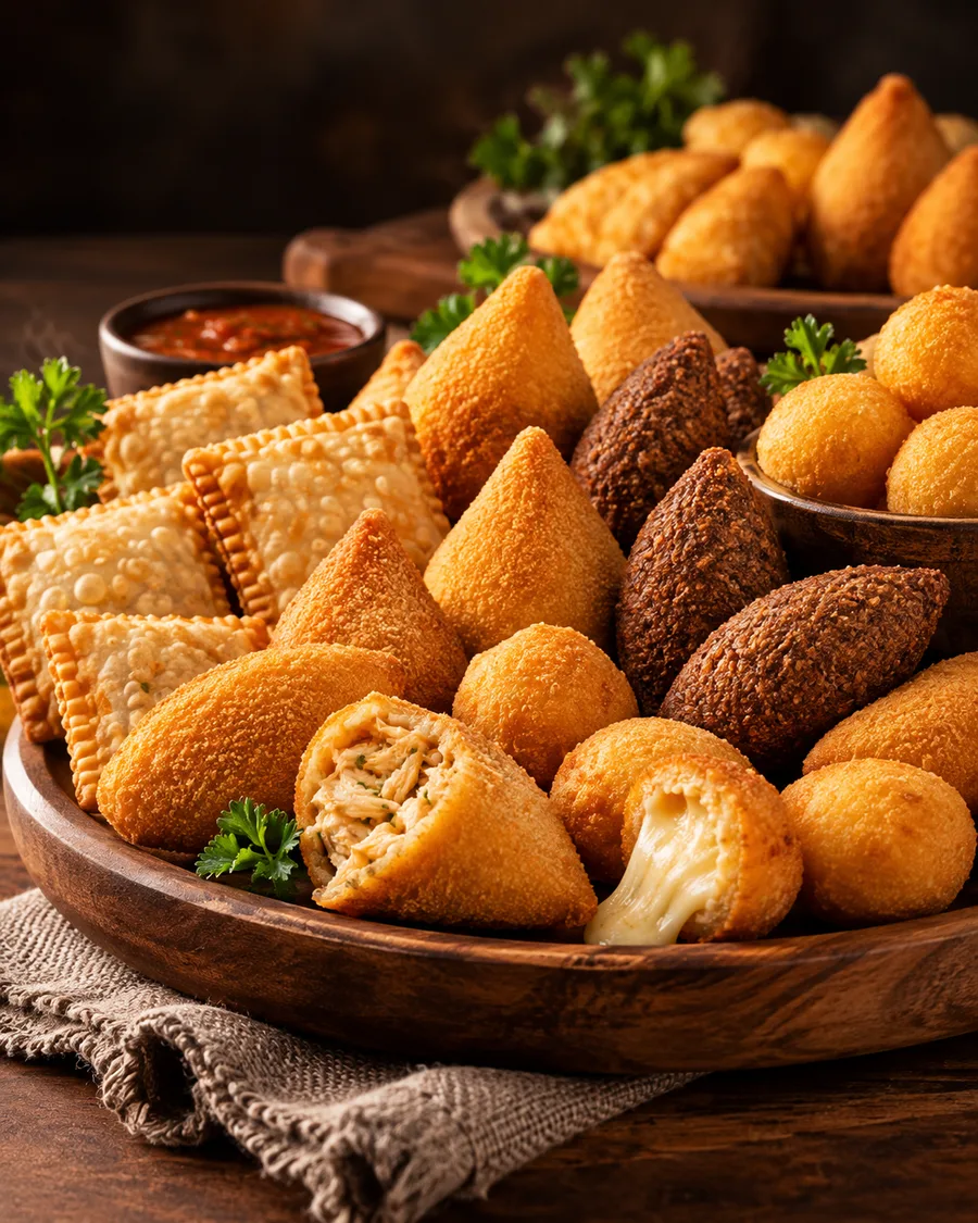 Salgados fritos
